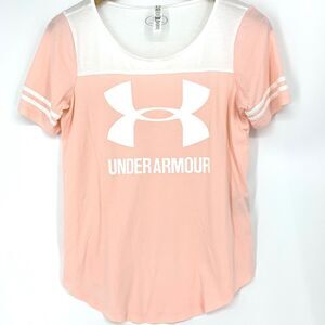Under Armour Womens Logo Jersey Style T Shirt Short Sleeve XS